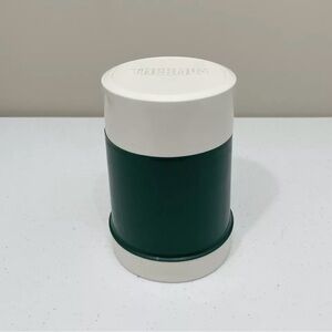 Thermos Hot/Cold Food Jar Green Insulated 16oz Plastic Travel Thermos